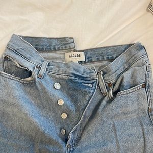 Agolde cross front jeans